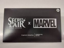 画像1: 【Secret lair】Secret Lair x Marvel's Captain America Foil Edition