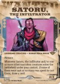 【ENG/OTJ-BF/Foil★】潜入者、悟/Satoru, the Infiltrator [マルチ] 『R』【ショーケース】