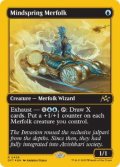 【ENG/DFT-BF/ファーストプレイス・Foil★】思考の泉のマーフォーク/Mindspring Merfolk [青] 『R』