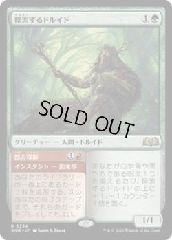 画像1: 【JPN/WOE】探索するドルイド/Questing Druid [緑] 『R』