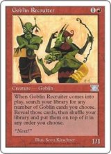 画像: 【JPN/6ED】ゴブリン徴募兵/Goblin Recruiter