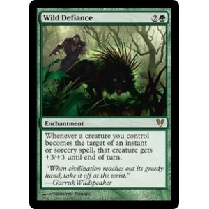 画像: 【ENG/AVR/Foil★】野生の抵抗/Wild Defiance