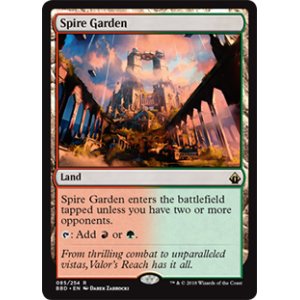 画像: 【JPN/BBD/FOIL★】尖塔の庭/Spire Garden