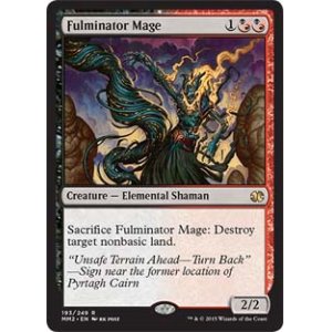 画像: 【ENG/MM2/FOIL★】大爆発の魔道士/Fulminator Mage