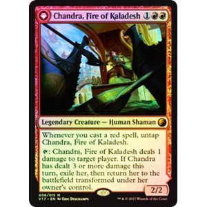 画像: 【ENG/FtV:Transform/FOIL★】カラデシュの火、チャンドラ/Chandra, Fire of Kaladesh