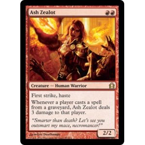 画像: 【JPN/RTR/Foil★】灰の盲信者/Ash Zealot【EX-】