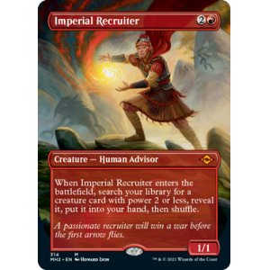 画像: 【ENG/MH2-BF/Foil★】帝国の徴募兵/Imperial Recruiter【ボーダーレス】