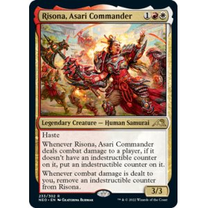 画像: 【ENG/NEO/Foil★】浅利の司令官、理想那/Risona, Asari Commander [マルチ] 『R』