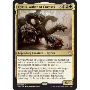 画像: 【ENG/C18/Foil★】死体起こし、ジャイラス/Gyrus, Waker of Corpses