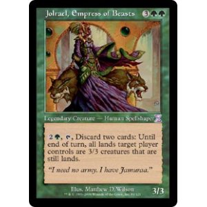 画像: 【JPN/TSB/Foil★】獣たちの女帝ジョルレイル/Jolrael, Empress of Beasts