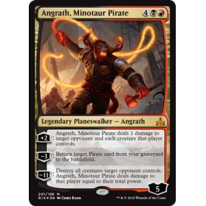 画像: 【JPN/RIX-PW/FOIL★】ミノタウルスの海賊、アングラス/Angrath, Minotaur Pirate