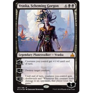 画像: 【JPN/RIX-PW/FOIL★】ゴルゴンの陰謀家、ヴラスカ/Vraska, Scheming Gorgon