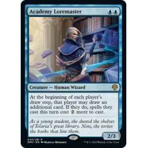 画像: 【ENG/DMU/Foil★】アカデミーの伝承師/Academy Loremaster [青] 『R』