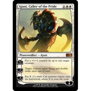 画像: 【ENG/M14】群れの統率者アジャニ/Ajani, Caller of the Pride