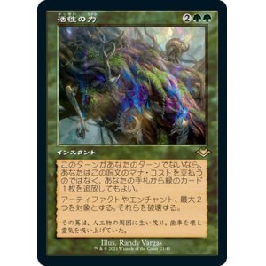 画像: 【JPN/MH1-RT/FOIL★】活性の力/Force of Vigor 『R』 [緑]【旧枠】