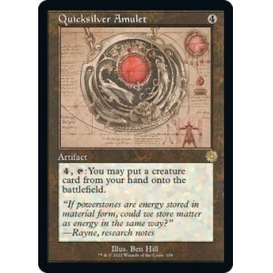 画像: 【ENG/BRO-Retro/Foil★】流転の護符/Quicksilver Amulet [茶色] 『R』 【設計図】