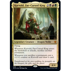 画像: 【ENG/ELD】フェイに呪われた王、コルヴォルド/Korvold, Fae-Cursed King