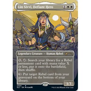 画像: 【ENG/SLC/FOIL★】果敢な勇士リン・シヴィー/Lin Sivvi, Defiant Hero【Secret Lair】