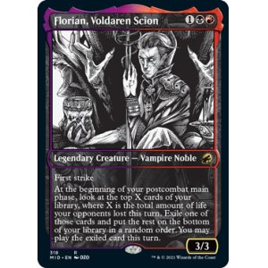 画像: 【ENG/MID-BF/Foil★】ヴォルダーレンの末裔、フロリアン/Florian, Voldaren Scion 『R』 [マルチ]【ショーケース】