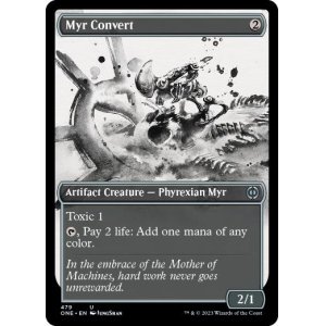 画像: 【ENG/ONE-BF/Foil★】マイアの改宗者/Myr Convert [茶] 『U』【S&C・F】