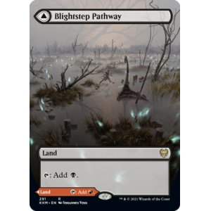 画像: 【ENG/KHM-BF/Foil★】荒廃踏みの小道/Blightstep Pathway 『R』 [土地]【ボーダーレス】