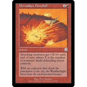 画像: 【JPN/MMQ/Foil★】メルカディアの崩落/Mercadia's Downfall