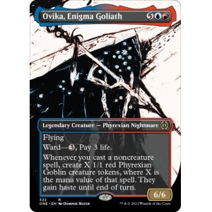 画像: 【ENG/ONE-BF/Foil★】謎のゴライアス、オヴィカ/Ovika, Enigma Goliath [マルチ] 『R』【ボーダーレス】