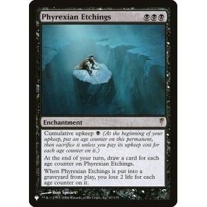 画像: 【ENG/The List】ファイレクシアの食刻/Phyrexian Etchings