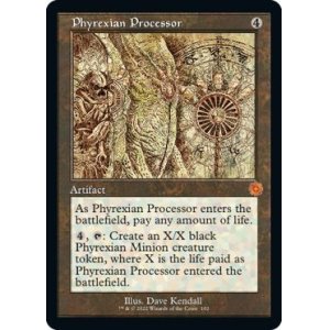 画像: 【ENG/BRO-Retro】ファイレクシアの処理装置/Phyrexian Processor [茶色] 『M』 【設計図】