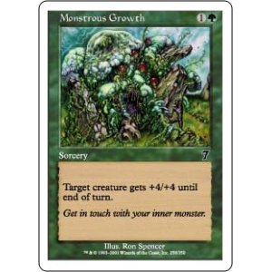 画像: 【JPN/7ED/Foil★】超巨大化/Monstrous Growth