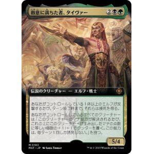 画像: 【JPN/MAT-BF/FOIL★】敵意に満ちた者、タイヴァー/Tyvar the Bellicose [マルチ] 『M』【拡張アート】