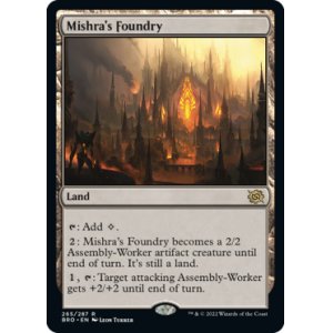 画像: 【ENG/BRO】ミシュラの鋳造所/Mishra's Foundry [土地] 『R』