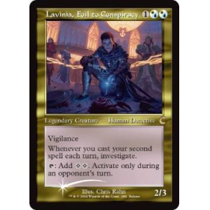 画像: 【JPN/CLU/PRM/Foil★】Lavinia, Foil to Conspiracy【旧枠】【発売記念】