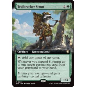 画像: 【ENG/BLC】痕跡追いの斥侯/Trailtracker Scout【拡張アート】