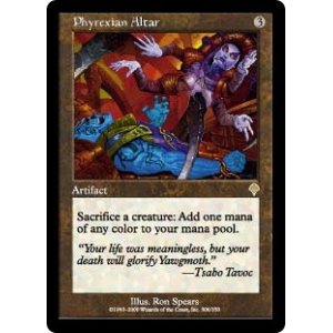 画像: 【JPN/INV】ファイレクシアの供犠台/Phyrexian Altar