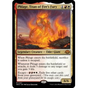 画像: 【ENG/MH3】火の怒りのタイタン、フレージ/Phlage, Titan of Fire's Fury