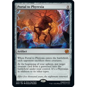 画像: 【ENG/BRO】ファイレクシアへの門/Portal to Phyrexia [茶] 『M』