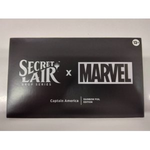 画像: 【Secret lair】Secret Lair x Marvel's Captain America Foil Edition