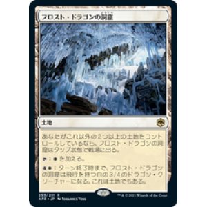 画像: 【JPN/AFR】フロスト・ドラゴンの洞窟/Cave of the Frost Dragon 『R』 [土地]