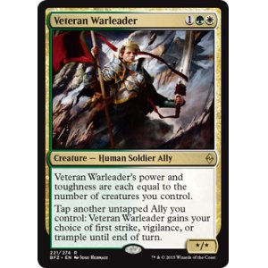 画像: 【ENG/BFZ】古参の戦導者/Veteran Warleader 『R』