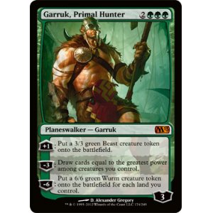 画像: 【ENG/M13】原初の狩人、ガラク/Garruk, Primal Hunter