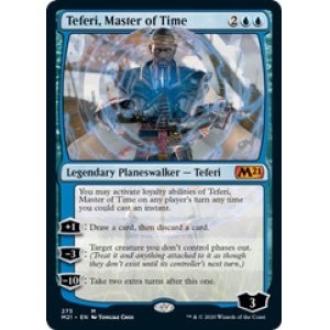 画像: 【ENG/M21-BF/Foil★】時の支配者、テフェリー/Teferi, Master of Time 『青』【275】