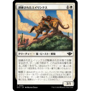 画像: 【JPN/OTJ/Foil★】訓練されたエイリンクス/Trained Arynx [白] 『C』