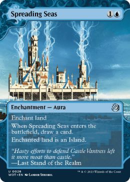 画像1: 【ENG/WOT/FOIL★】広がりゆく海/Spreading Seas [青] 『U』