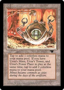 画像1: 【ENG/ATQ】ウルザの鉱山/Urza's Mine【Bathyscape】