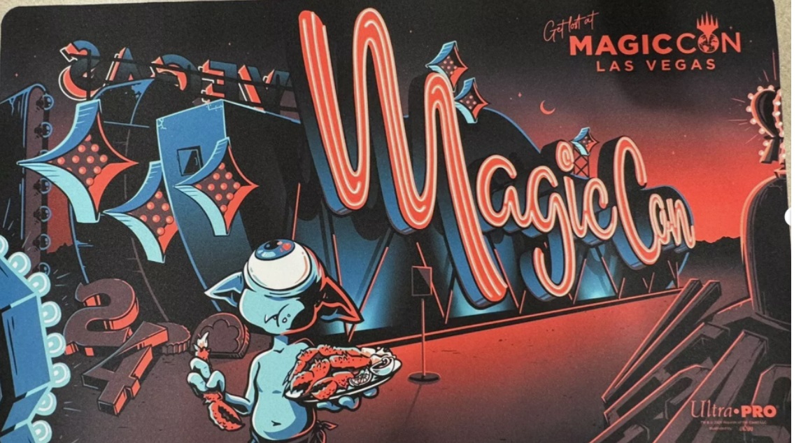 画像1: 【MagicCon Las Vegas限定】Get Lost at MagicCon: Las Vegas 2024プレイマット